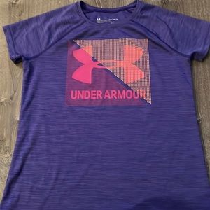 Under Armour Purple tee